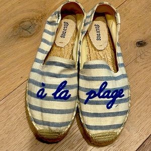 So kudos a La plate espadrilles
